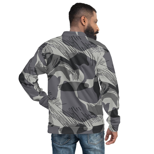 Rhodesian Brushstroke Urban CAMO Unisex Bomber Jacket - Jackets