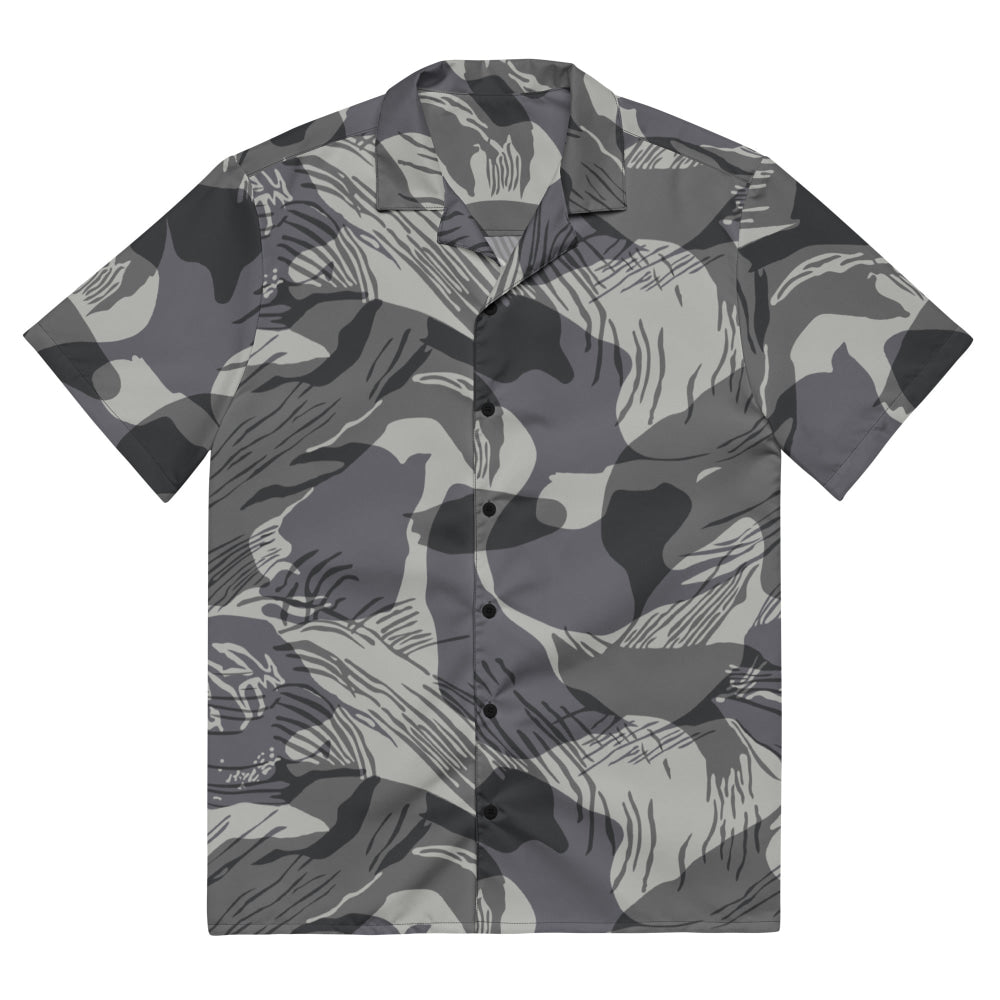 Rhodesian Brushstroke Urban CAMO Unisex button shirt - 2XS - Button Shirt