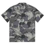 Brushstroke Urban Rhodesian CAMO Unisex Short-Sleeve Button Shirt - 2XS - Button-Up