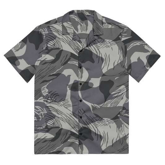 Rhodesian Brushstroke Urban CAMO Unisex button shirt - 2XS - Button Shirts