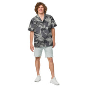 Brushstroke Urban Rhodesian CAMO Unisex Short-Sleeve Button Shirt - Button-Up