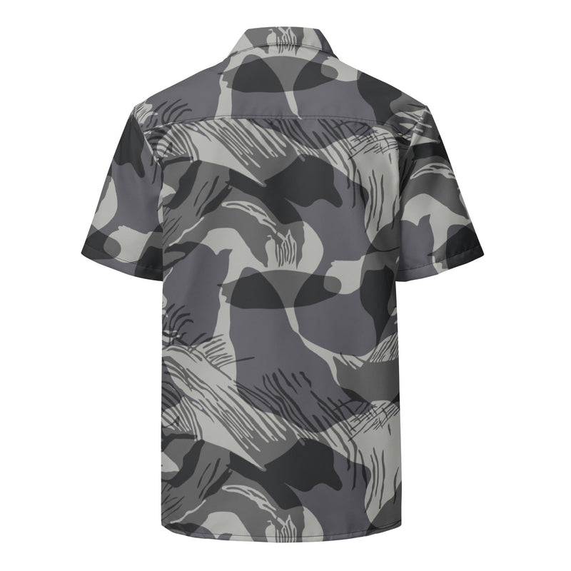 Brushstroke Urban Rhodesian CAMO Unisex Short-Sleeve Button Shirt - Button-Up