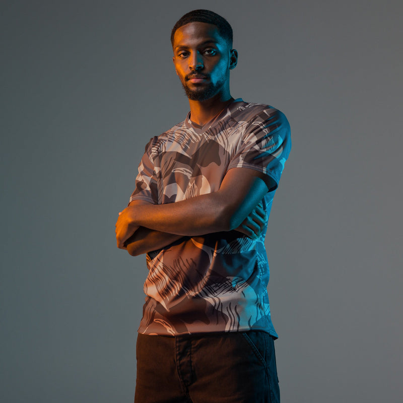 Brushstroke Urban Rhodesian CAMO Unisex Sports Jersey