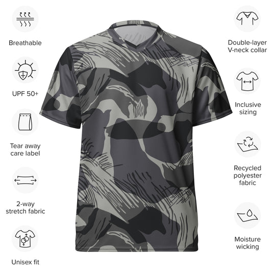 Rhodesian Brushstroke Urban CAMO unisex sports jersey - Sports Jerseys