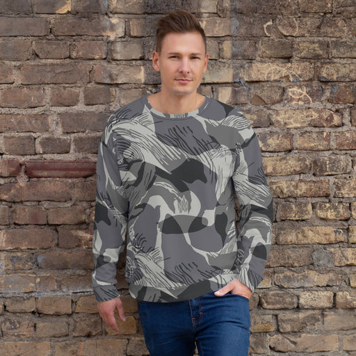 Brushstroke Urban Rhodesian CAMO Unisex Sweatshirt - XS