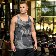 Brushstroke Urban Rhodesian CAMO Unisex Tank Top - XS - Shirt