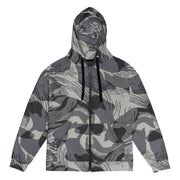 Brushstroke Urban Rhodesian CAMO Unisex Zip Hoodie - 2XS