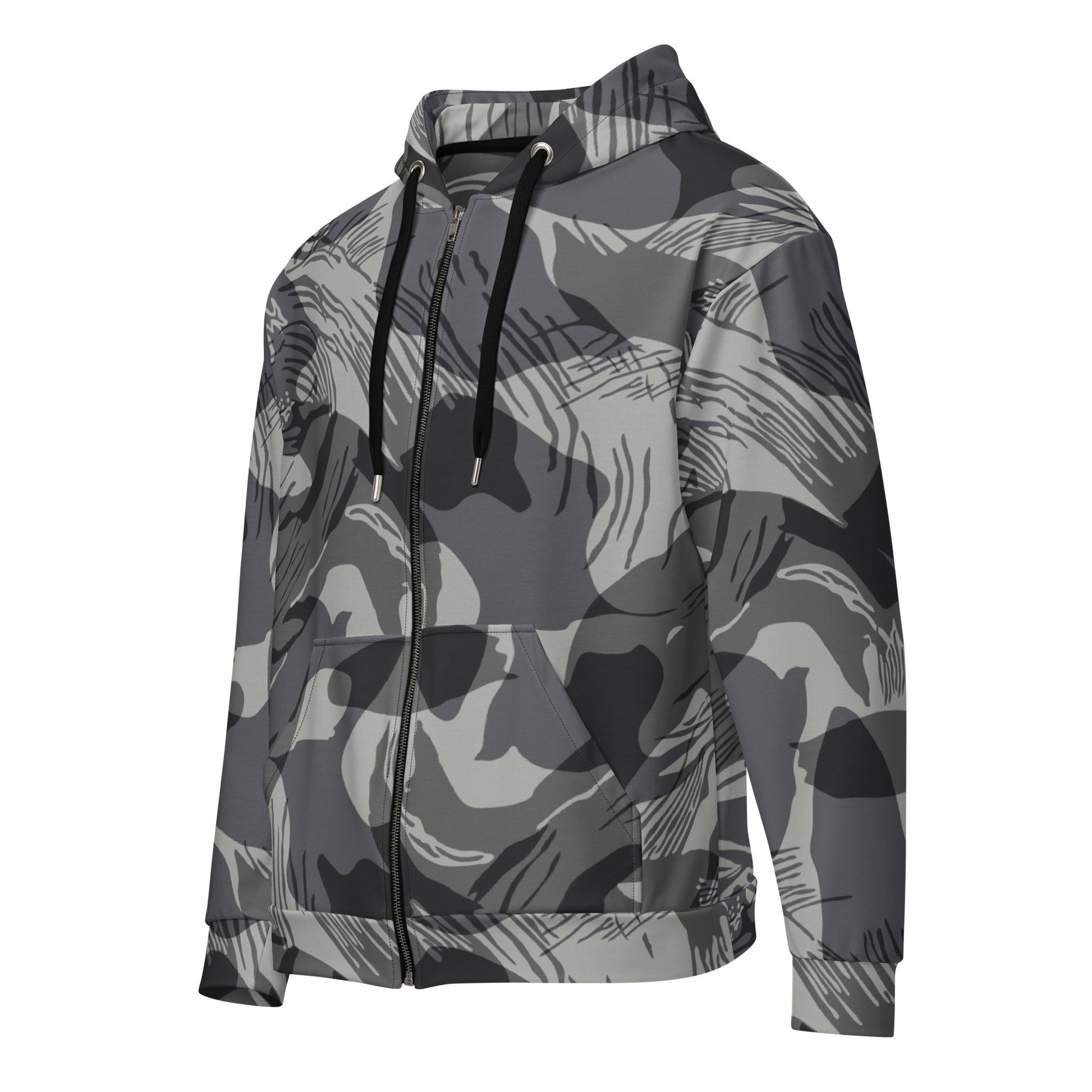Rhodesian Brushstroke Urban CAMO Unisex zip hoodie - Zip Hoodies