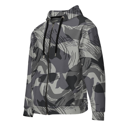 Rhodesian Brushstroke Urban CAMO Unisex zip hoodie - Zip Hoodies