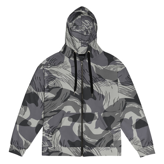 Rhodesian Brushstroke Urban CAMO Unisex zip hoodie - Zip Hoodie