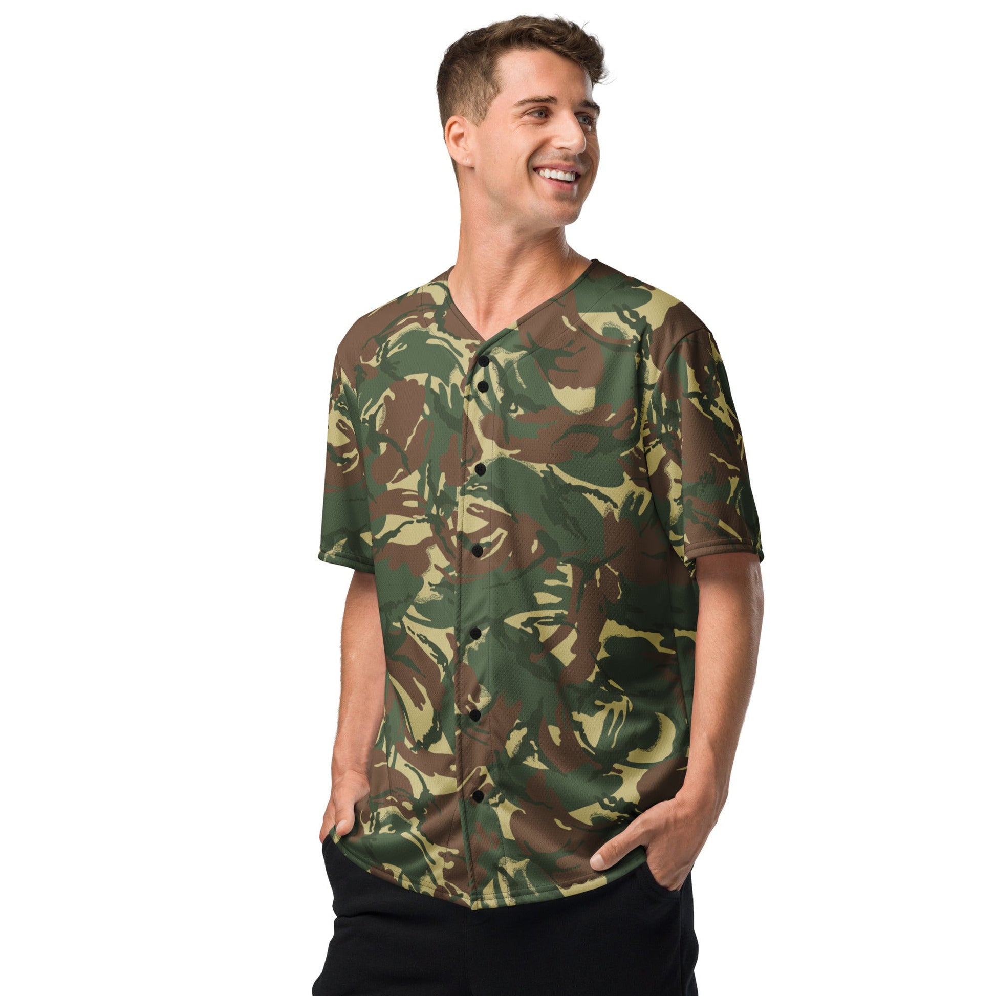 Rhodesian DPM CAMO baseball jersey - Baseball Jerseys