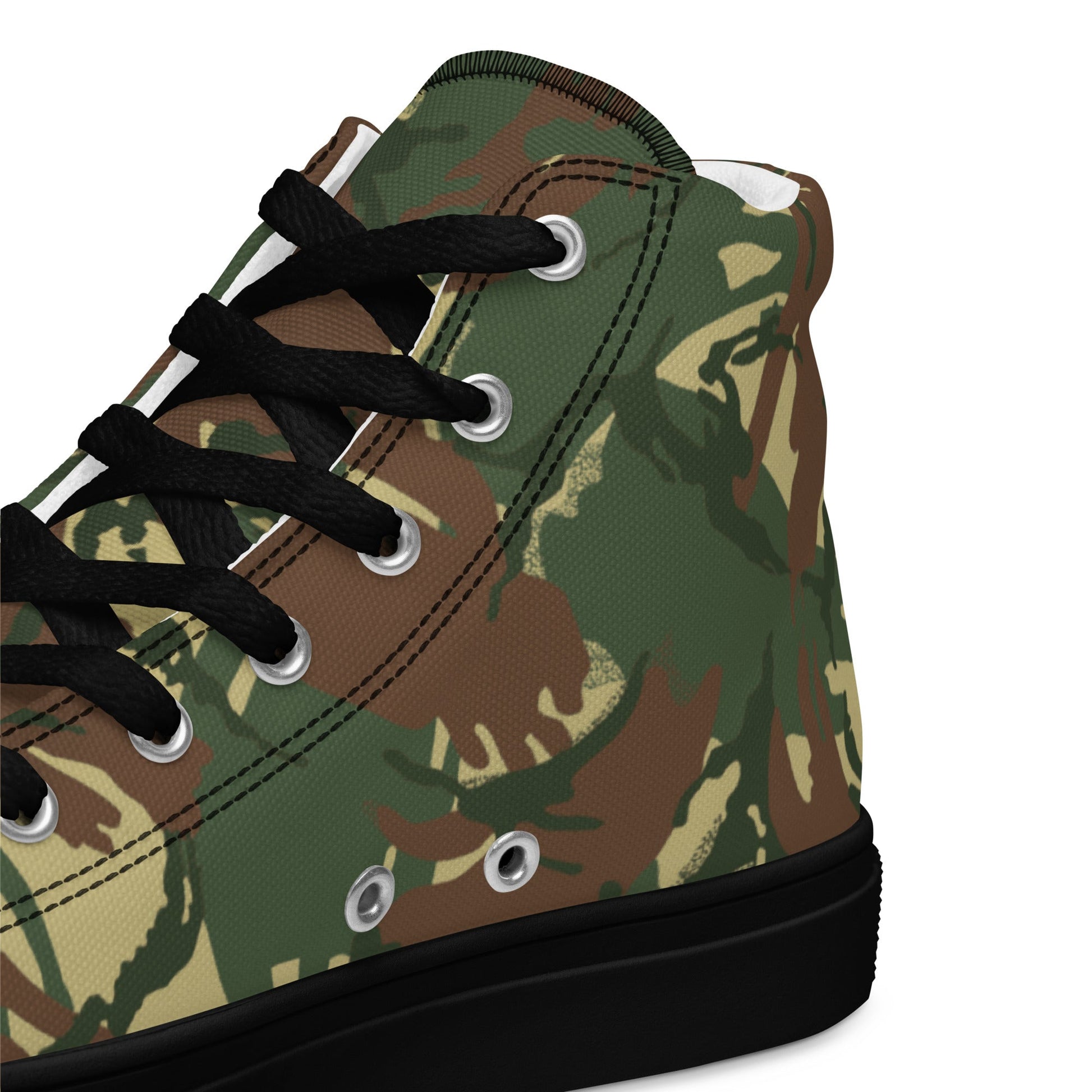 Rhodesian DPM CAMO Mens high top canvas shoes - High Top Canvas Shoes