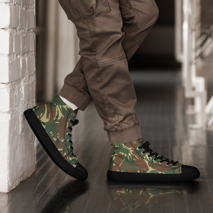 Rhodesian DPM CAMO Mens high top canvas shoes - 5 - High Top Canvas Shoes