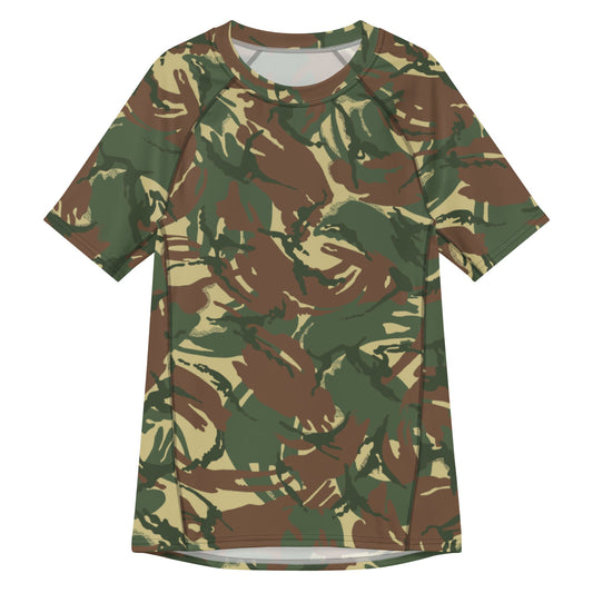 Rhodesian DPM CAMO Mens Short-Sleeve Rash Guard - 2XS - Short-sleeve Guards