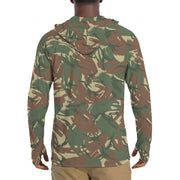 DPM Rhodesian CAMO Mens Sunscreen Sports Hoodie With Thumb Holes