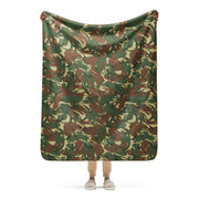 DPM Rhodesian CAMO Sherpa Blanket - 50″×60″