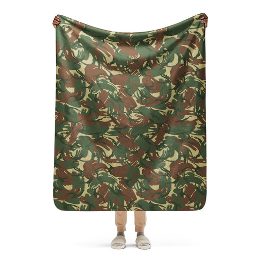DPM Rhodesian CAMO Sherpa Blanket - 50″×60″