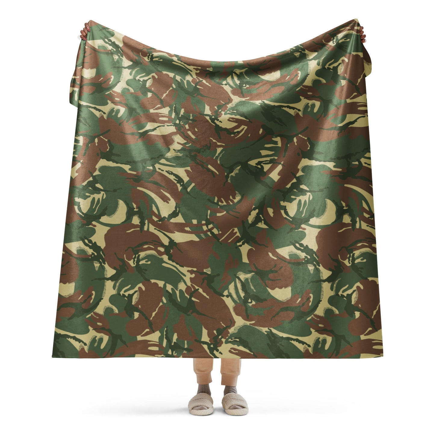 Rhodesian DPM CAMO Sherpa blanket - 60″×80″ - Blankets