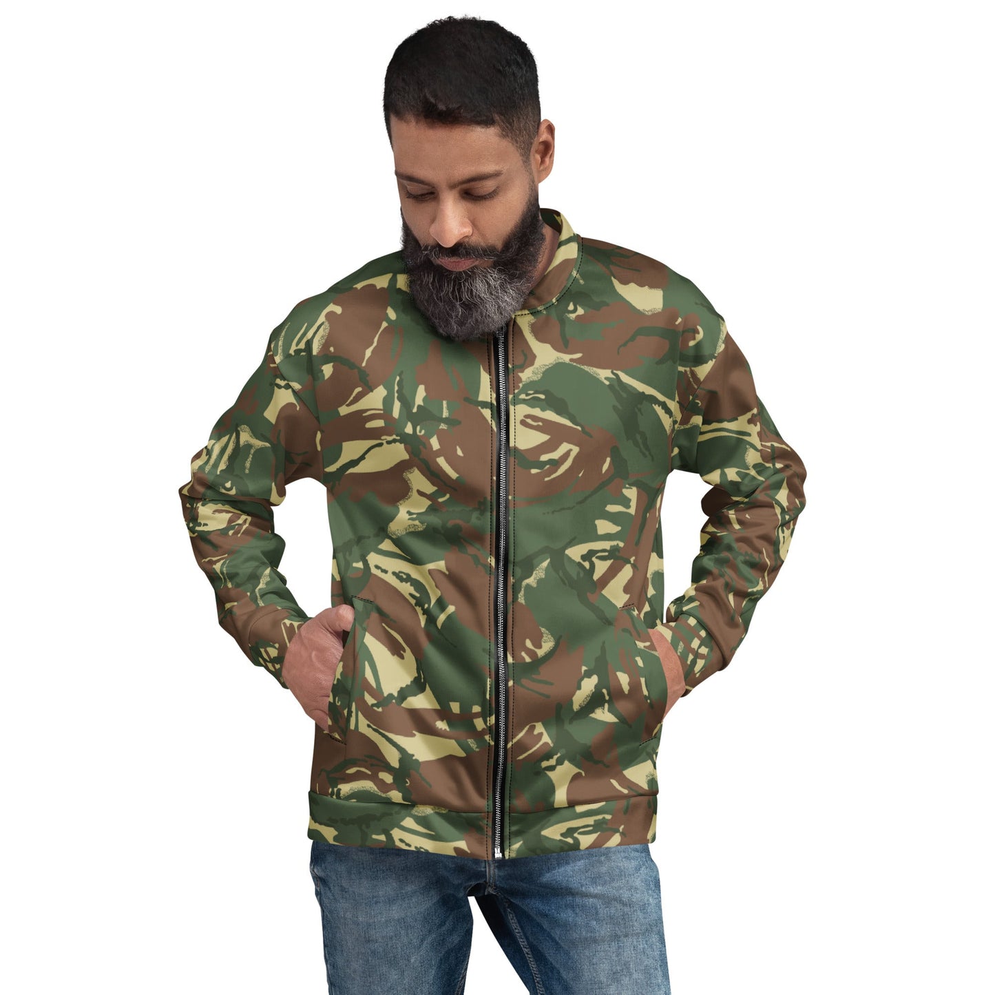 Rhodesian DPM CAMO Unisex Bomber Jacket - XS - Jackets