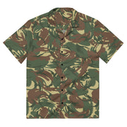 DPM Rhodesian CAMO Unisex Short-Sleeve Button Shirt - 2XS - Button-Up