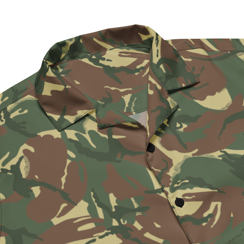 DPM Rhodesian CAMO Unisex Short-Sleeve Button Shirt - Button-Up