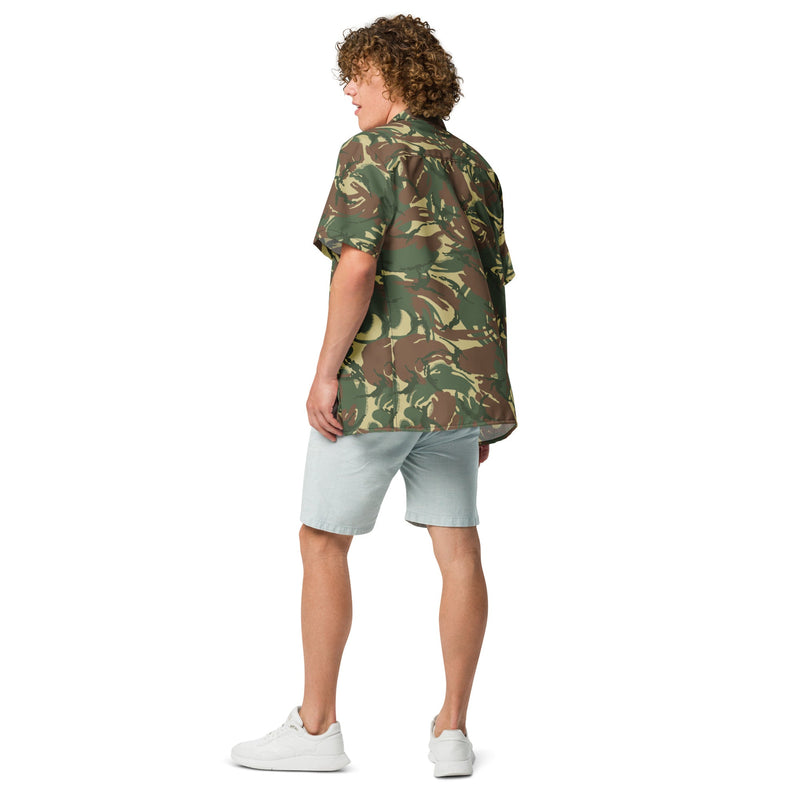 DPM Rhodesian CAMO Unisex Short-Sleeve Button Shirt - Button-Up