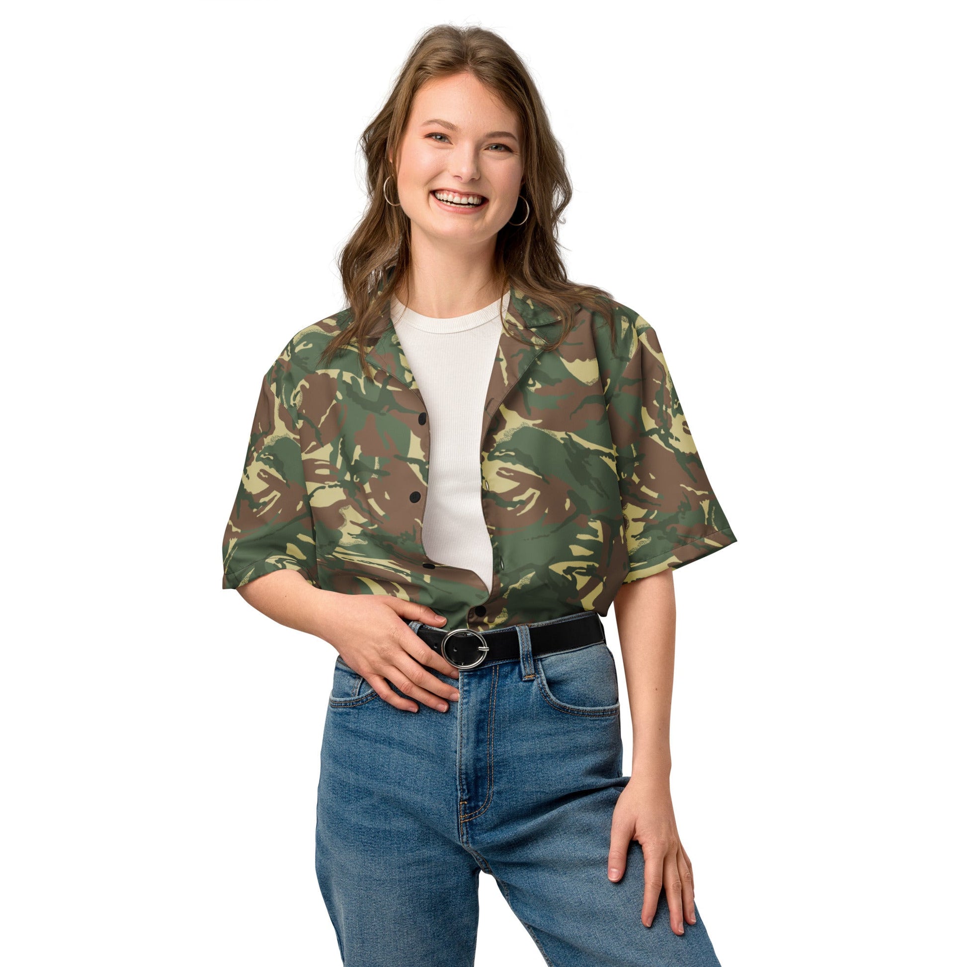Rhodesian DPM CAMO Unisex button shirt - Button Shirts