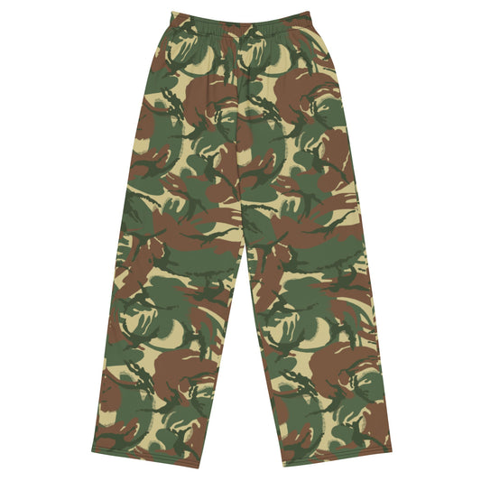 Rhodesian DPM CAMO unisex wide-leg pants - 2XS - Wide-leg Pants