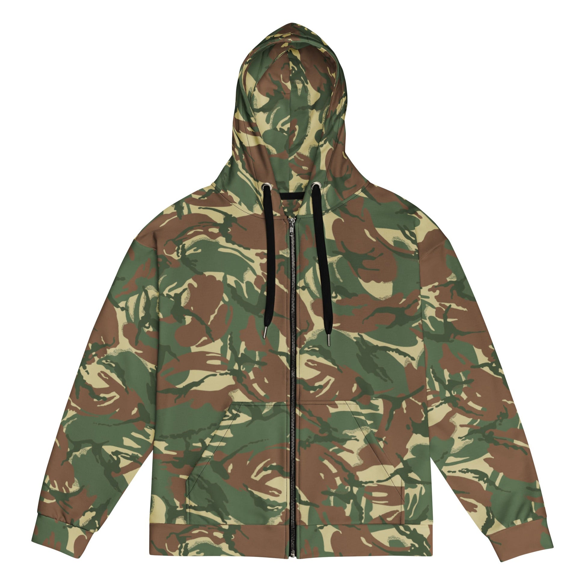Rhodesian DPM CAMO Unisex Zip Hoodie - 2XS