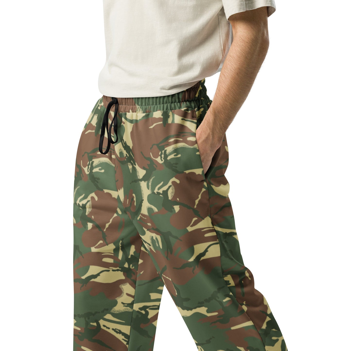 Rhodesian DPM CAMO Wide-leg joggers - Joggers