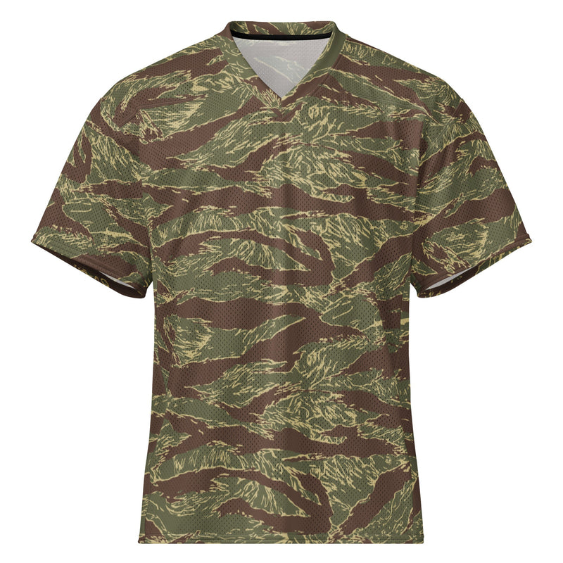 Tiger Stripe Rhodesian CAMO Unisex American Football Jersey - 2XS