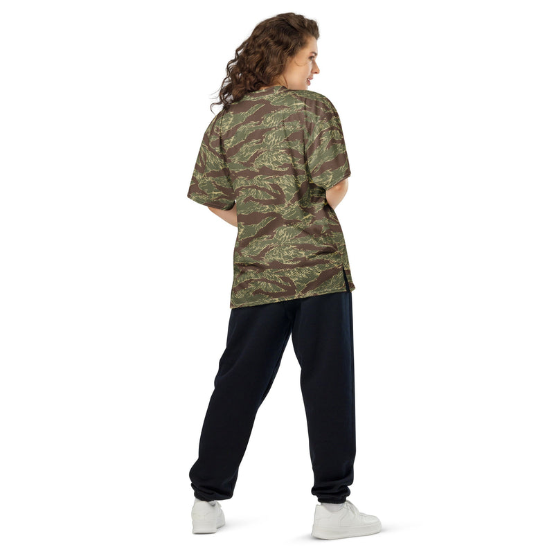 Tiger Stripe Rhodesian CAMO Unisex American Football Jersey