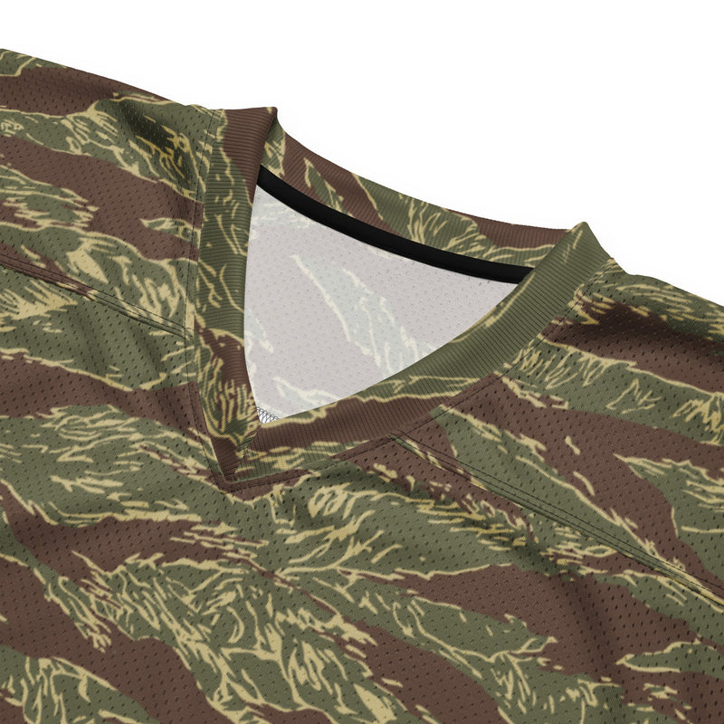 Tiger Stripe Rhodesian CAMO Unisex American Football Jersey