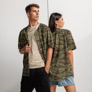 Tiger Stripe Rhodesian CAMO Unisex Baseball Jersey - 2XS