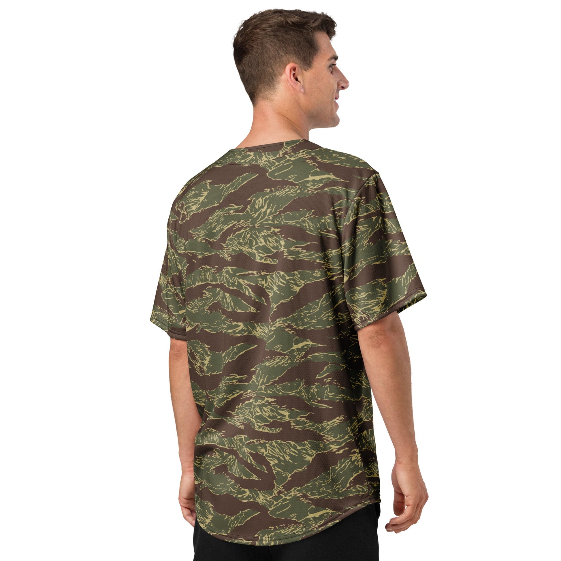 Rhodesian Tiger Stripe CAMO baseball jersey - Baseball Jerseys