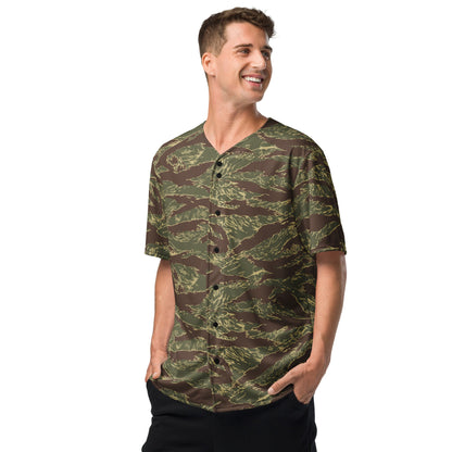 Rhodesian Tiger Stripe CAMO baseball jersey - Baseball Jerseys