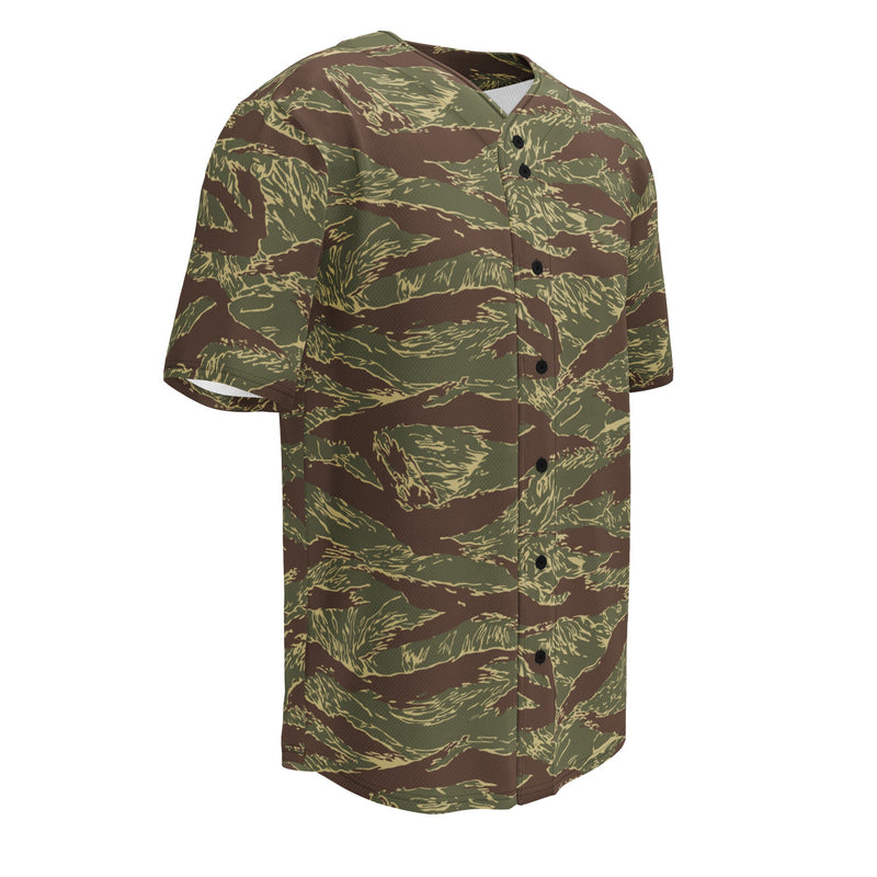 Tiger Stripe Rhodesian CAMO Unisex Baseball Jersey