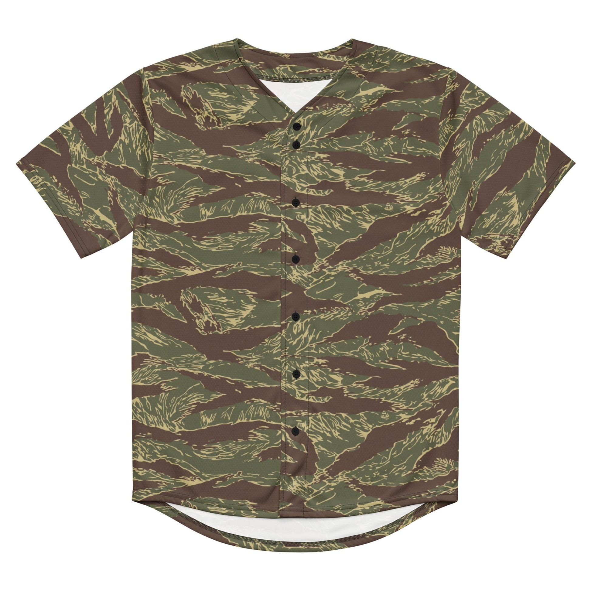 Rhodesian Tiger Stripe CAMO baseball jersey - Baseball Jerseys