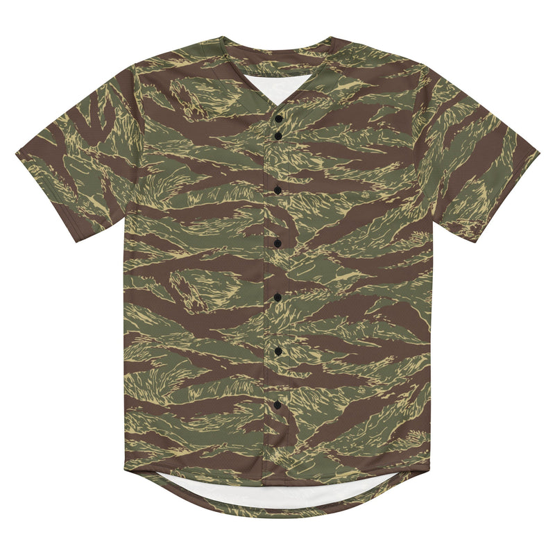 Tiger Stripe Rhodesian CAMO Unisex Baseball Jersey