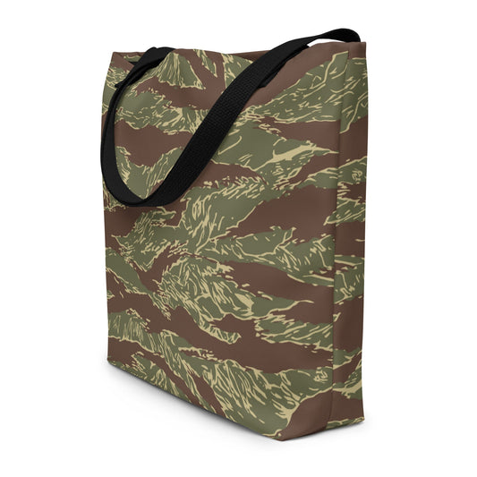 Rhodesian Tiger Stripe CAMO Large Tote Bag - Bags
