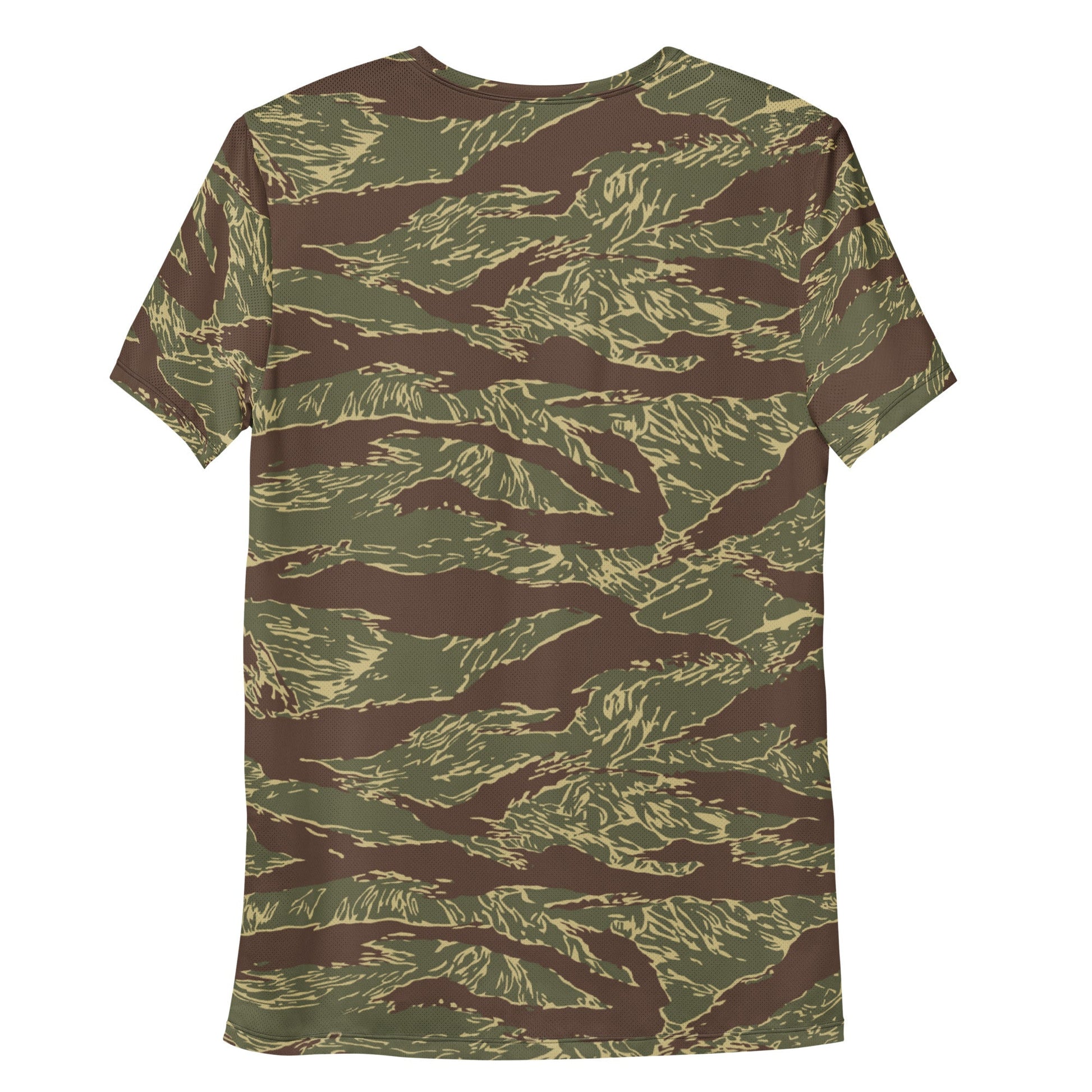 Rhodesian Tiger Stripe CAMO Mens athletic t-shirt - Athletic T-Shirts