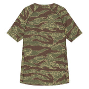 Tiger Stripe Rhodesian CAMO Mens Short-Sleeve Rash Guard - SS