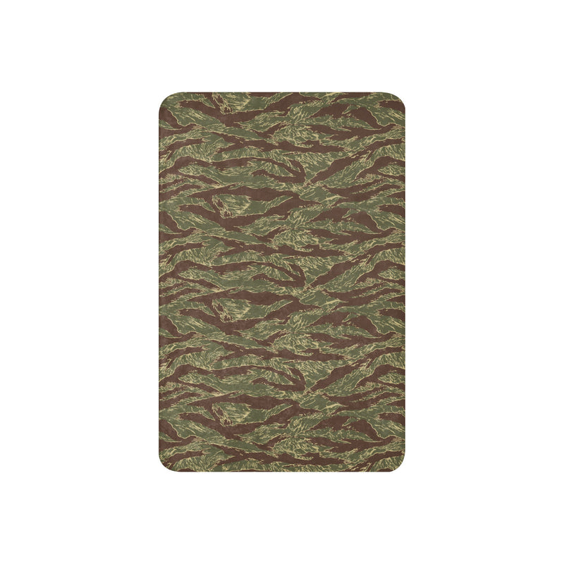 Tiger Stripe Rhodesian CAMO Sherpa Blanket