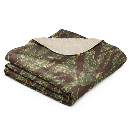 Rhodesian Tiger Stripe CAMO Sherpa blanket - Blanket