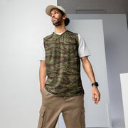 Tiger Stripe Rhodesian CAMO Unisex Basketball Jersey - 2XS