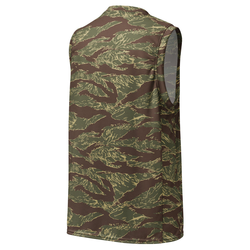 Tiger Stripe Rhodesian CAMO Unisex Basketball Jersey
