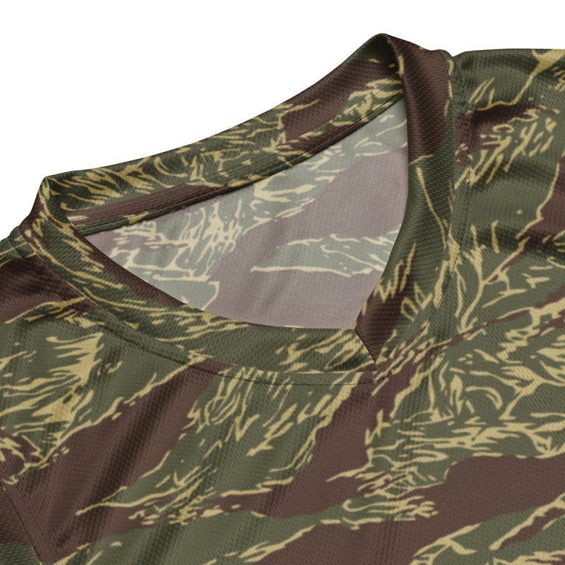 Tiger Stripe Rhodesian CAMO Unisex Basketball Jersey