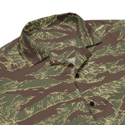 Tiger Stripe Rhodesian CAMO Unisex Short-Sleeve Button Shirt