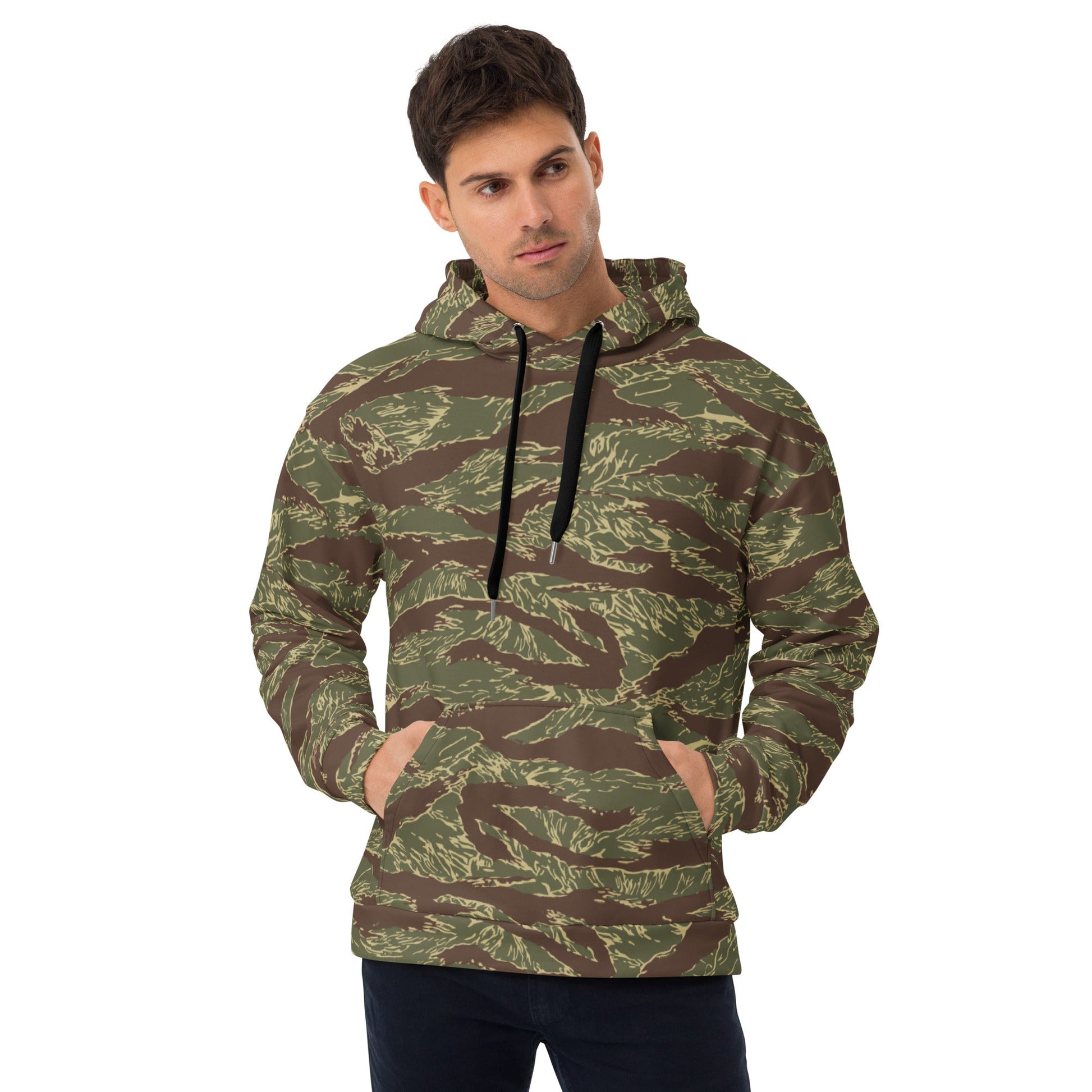 Rhodesian Tiger Stripe CAMO Unisex Hoodie - 2XS