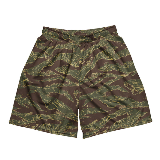 Rhodesian Tiger Stripe CAMO Unisex mesh shorts - 2XS - Mesh Shorts